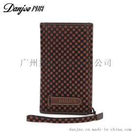 丹爵(DANJUE)手包头层牛皮商务休闲款牛皮手拿包大容量多卡位男士手抓包1090-2