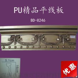 欧式PU装饰线条供应商，室内PU装饰线板 ，墙壁装饰线条​欧式PU线条，pu装修线条价格，欧式PU装饰线生产厂家，