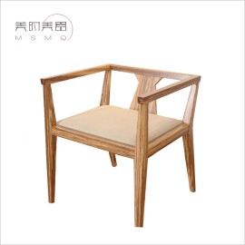 美时美器-味家虎纹重竹单人靠背椅