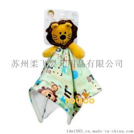 超柔软婴儿哄睡神器 新生儿手抓玩偶 宝宝安抚巾 最新款安抚玩具