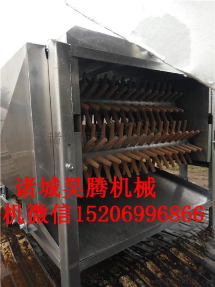 诸城昊腾大七轴鹅脱毛机