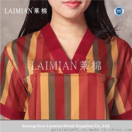 莱棉 供应高档纳米汗蒸服 酒店用品浴服 沐足场所桑拿服 男女情侣套装