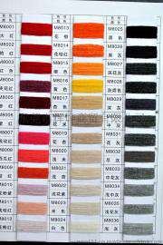 有色羊仔毛纱 1/16N 80W羊仔毛 20尼龙NY 秋冬毛纱线