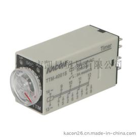 韩国凯昆kacon时间继电器   5A时间继电器   机械式时间继电器  TTM-4010S  10秒时间继电器