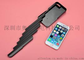 内置蓝牙手机壳带自拍杆苹果5/5S stikbox带自拍杆手机壳