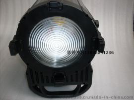 led200W数字化电动调焦聚光灯 LED演播室灯具 双色温可选 舞台影视灯光 宣传片摄影棚灯光设计 LED三动作杆控聚光灯可选 无线遥控可调功能
