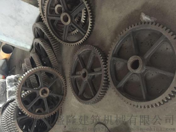 厂家直销各种型号河南搅拌机齿轮 搅拌机料斗轮等搅拌机配件