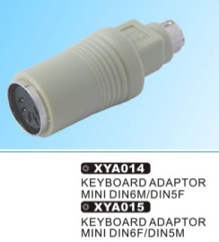 转换头 MINI DIN6M/5F 新亚 电脑配件