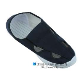 促销防静电鞋四孔鞋帆布鞋帆布鞋棉鞋无尘鞋四眼洁净白色蓝色