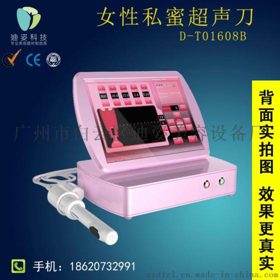 广州迪姿D-T01608B女性私密超声刀女性护理私密韩版超声刀美容仪器阴道仪韩国进口美容院新款私密超声刀私密部位美容超声刀美容秘密