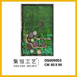 集恒实物画立体画手工画欧式高级会所样板房必备星级酒店挂画