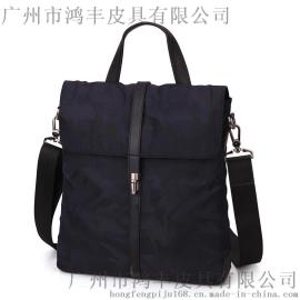 定制品牌包包首选鸿丰皮具 时尚男士背包工厂