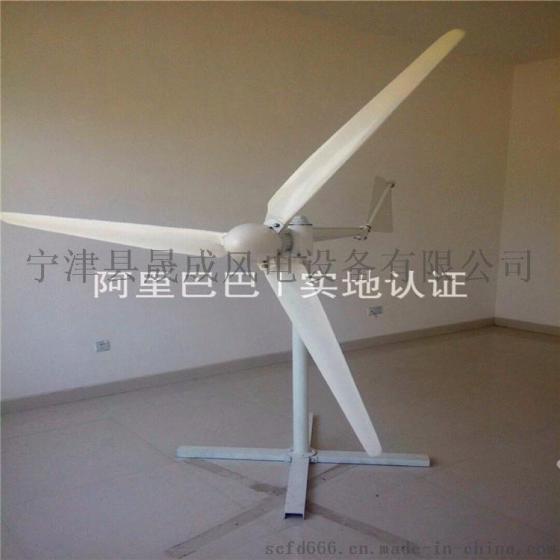 厂家特生产线好项目 晟成FD-1KW永磁风力发电机 小型风力发电机 投资收益详细分析