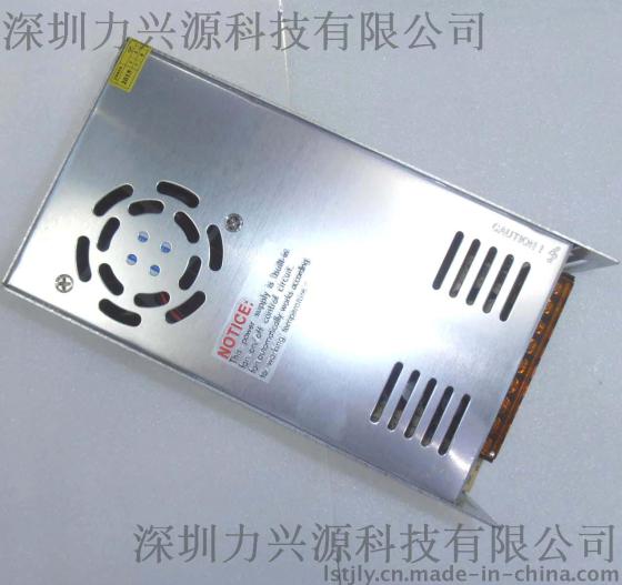 力兴源12V30A铝壳开关电源 摄像机电源 显示屏电源 安防监控电源 LXY-T360U12AD