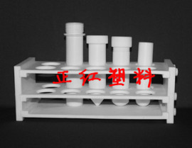 聚四氟乙烯PTFE试管架耐腐蚀南京正红厂家价格