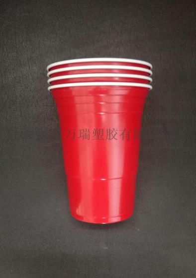 厂家直供一次性双色杯可带盖 16oz 450ml