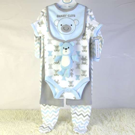 baby clothing sets 新生儿服装套装5件套纯棉外贸款