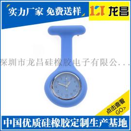 来图定制硅胶表带厂家电话_环保硅胶护士表壳那家好