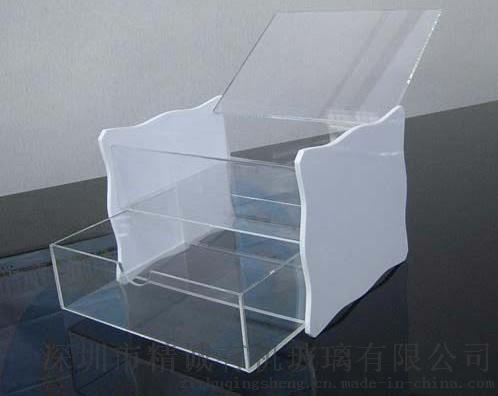 透明亚克力文件盒 饰品盒 各种颜色均可厂家定制亚克力展示架
