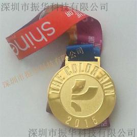 外贸锌合金奖章 镀金奖章奖牌