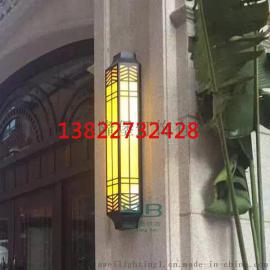 户外仿云石壁灯批发大理石壁灯异形非标工程灯具定制厂家
