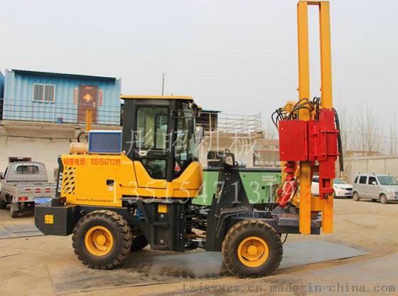 选公路护栏打桩机就选彤昭牌厂家支持型号齐全