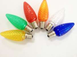 【LED C7/C9】 草莓圣诞灯 E17