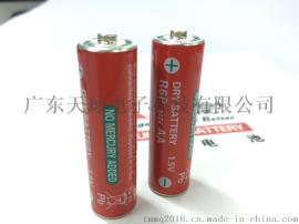 原装三菱R6P 5号碳性干电池 全英文红色电池 2006/66/EC环保电池