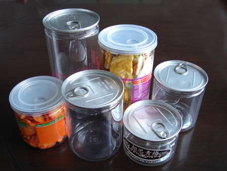 PET透明食品易拉罐