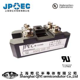 上海奇亿JPEC|模块 MDQ100-16 100A/1600V 单相整流桥模块