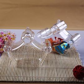 蝴蝶形/心形/苹果形 款多多样 透明造型盒 塑料糖果盒DIY