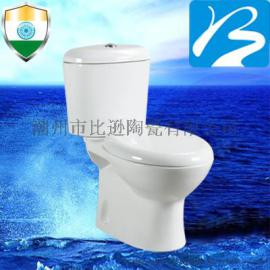 新型分体坐便器，潮州卫浴陶瓷，比逊卫浴陶瓷