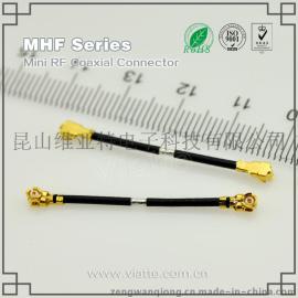 1.37 双头I-PEX（20351-112R-37）射频连接线（开窗口）