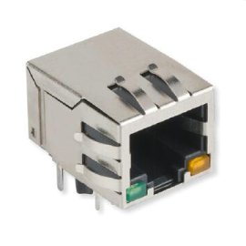 厂家直销13F-61FGYDP2NL百兆RJ45连接器