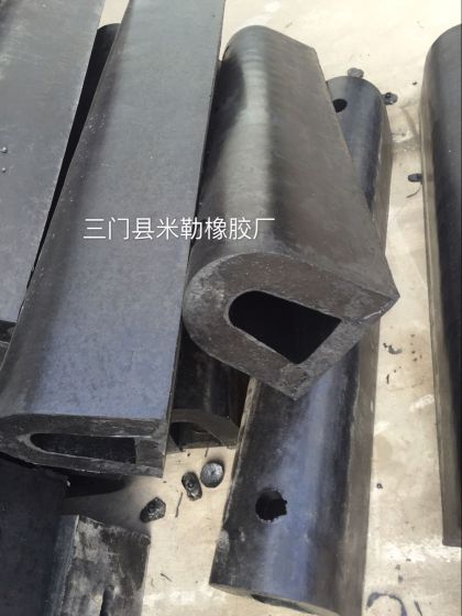 灰色D200*200*3000L橡胶护舷防撞条船用护舷批发