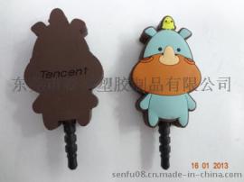 SF-080001手机防尘塞 pvc软胶卡通防尘塞 东莞硅胶防尘塞工厂 定制外贸出口防尘塞 量大价格优惠