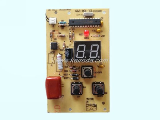 LED数码显示器热水器控制板PCB电路板线路板电子产品设计