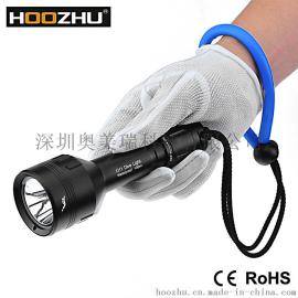 HOOZHU鸿珠 U11潜水灯 900流明 潜水手电筒