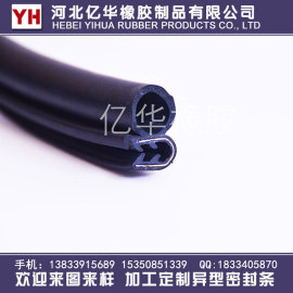 大量供应：EPDM钢带复合骨架橡胶条 机柜汽车机械设备密封