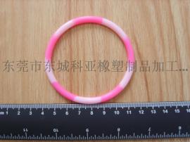 硅胶O形手环，单色手镯，多色手腕带