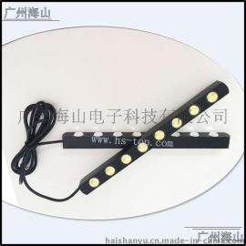 通用日行灯 8灯鹰眼灯 汽车改装车灯 炫酷绚丽