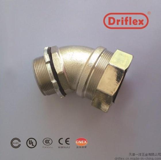 Driflex    型铜镀镍45弯头  防水密封接头