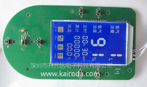 LCD液晶显示器全自动家庭供氧控制板 线路板PCB电路板开发设计