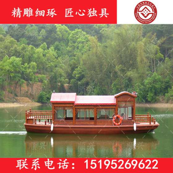 北京顺兴木船厂画舫船出售行业领先