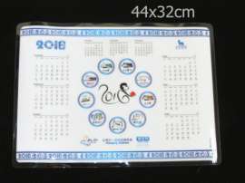 pvc桌垫超大加厚不限量设计定做 1.0mm厚度 44*32cm
