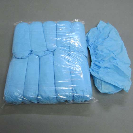深圳厂家批发无纺布鞋套 电子防静电鞋套 一次性加厚无纺布鞋套