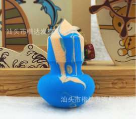 泡水大亲水性非乳胶彩花盖章尖头粉扑