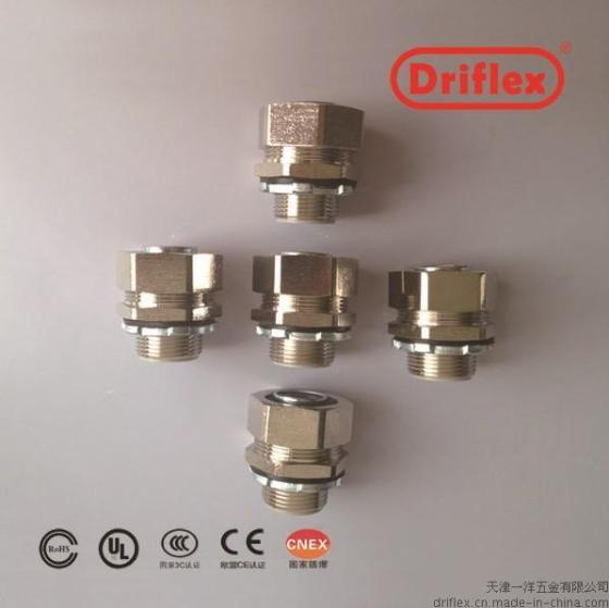 Driflex   铜镀镍直头   防水密封接头