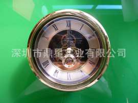 热销供应 高档金色银色圆形闹钟 超精准石英闹钟机芯