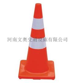 供应PVC路锥，环保美观全红不怕压路锥批发